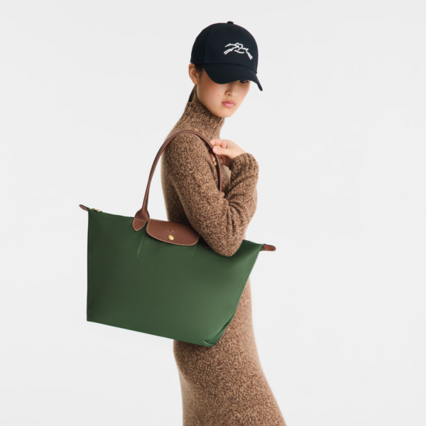 Longchamp Le Pliage Original L Tote Bag – British Green vip time amman jordan